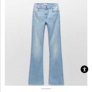 Zara Flare High Rise Jeans